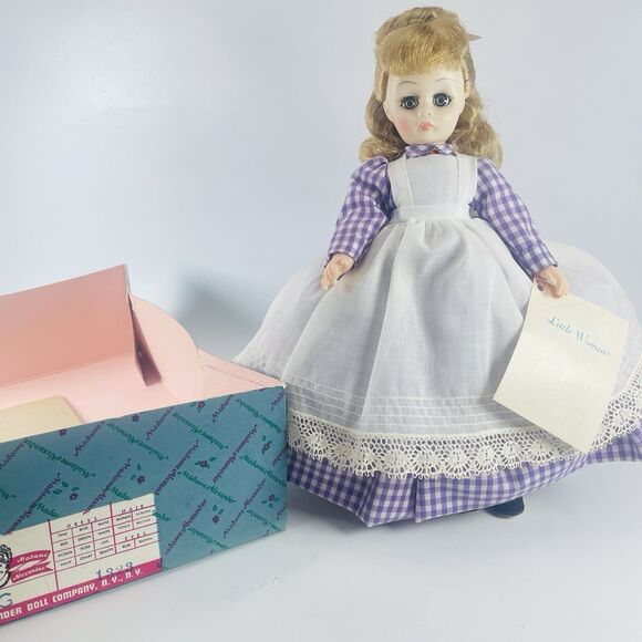 Madame Alexander Collector Doll Meg Little Women #1323 Original Box Tag 12in - Picture 1 of 15
